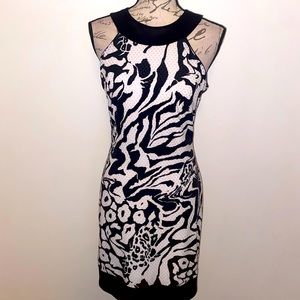 ▪️Cache Sequin & Satin Dress▪️